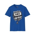 thumbnail image 2 of Raised On Old School Hip Hop T-Shirt – Cassette Tape Microphone Graphic Tee, Retro 80s 90s Rap Music Shirt, Vintage Hip Hop Unisex T-Shirt for Men Women, 2 of 3