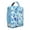 Sky-blue-11, variant on Nautical Jellyfish and Sea Creatures Lunch Bag, Waterproof Insulated Tote with Cartoon Ocean Design, Coastal Reusable Cooler with Shells, Waves, and Plants