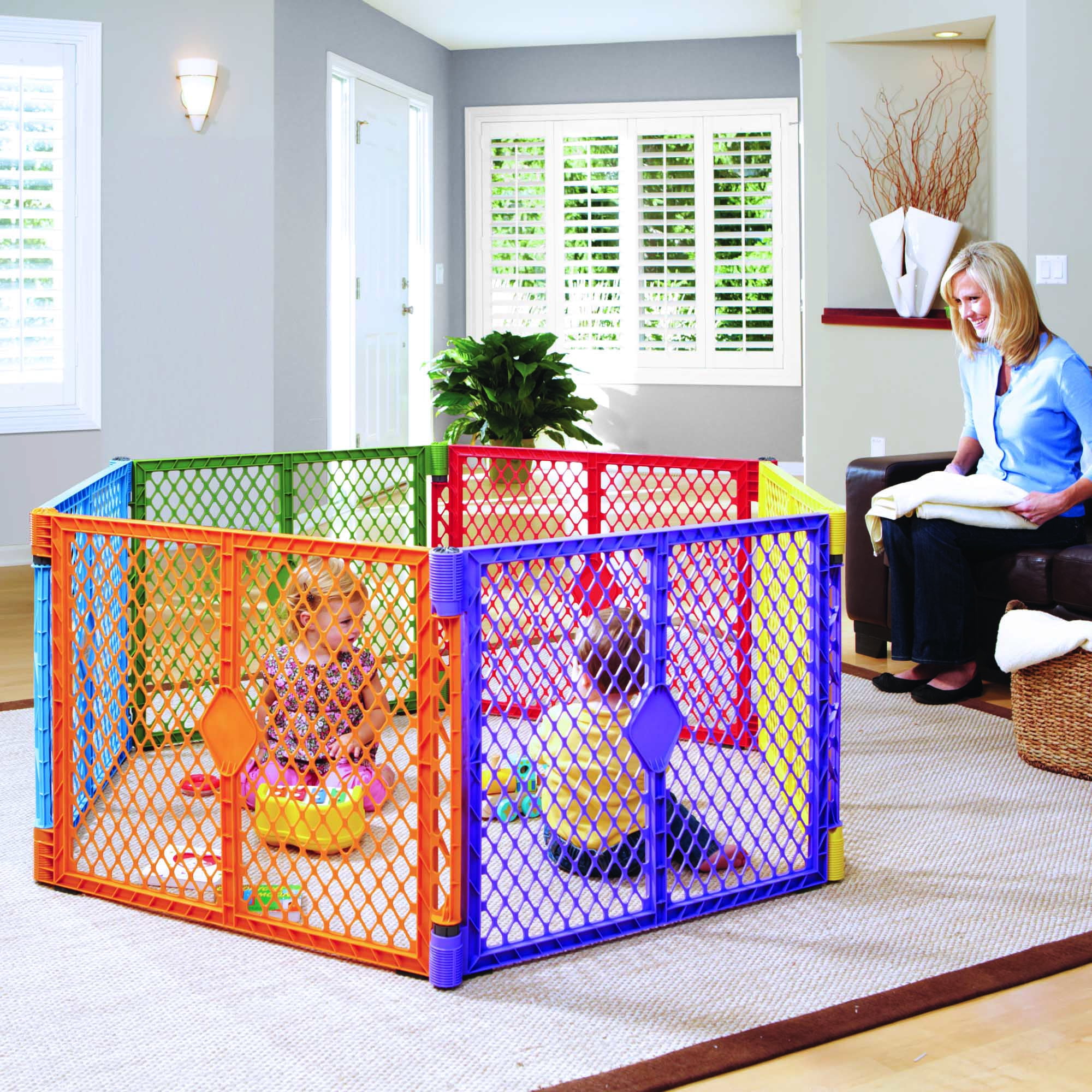 play yard gate walmart