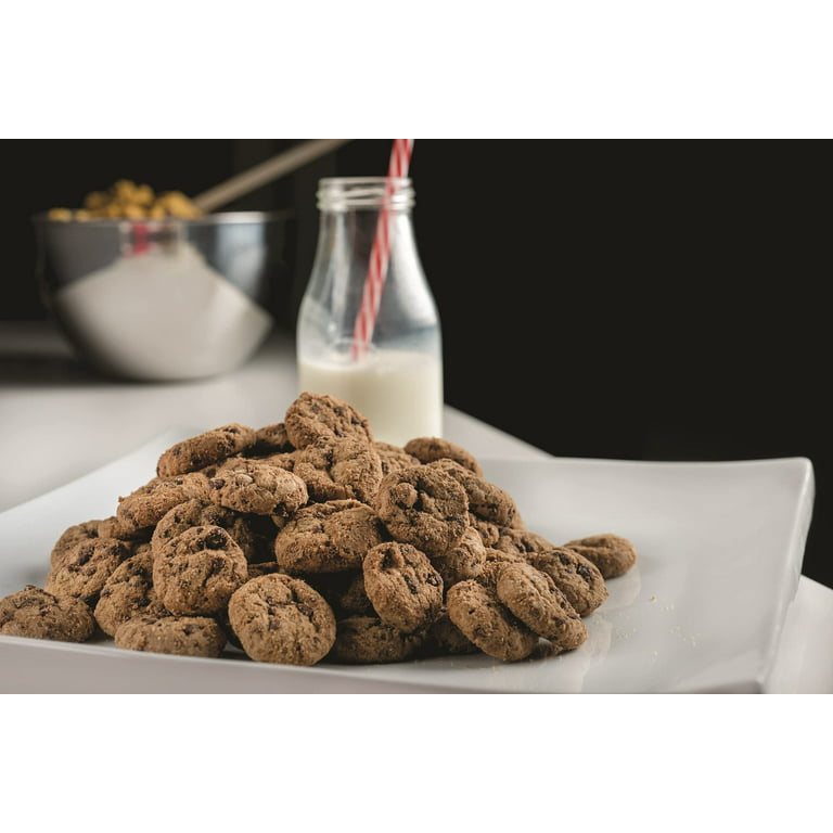 Classic Cookie Soft Baked Chocolate Chip Cookies Made with Hershey's Mini Kisses, Full Case of 12 Boxes, 96 Individually Wrapped Cookies