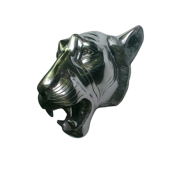 DECORVOID 1 In Metal Lion Head Wall Statue, Garden Statues