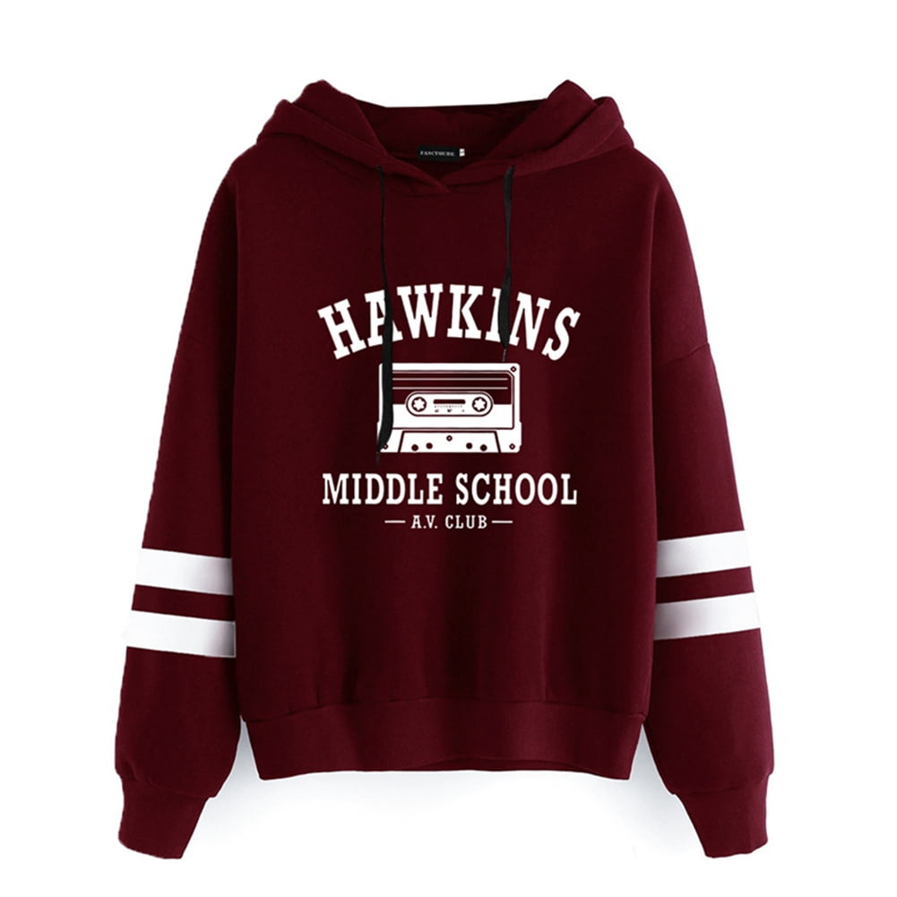 stranger things pullover hoodie