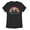 Black, variant on Women's Toy Story Forky Talkin' Trash Rainbow  Graphic Tee Black Medium