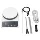 thumbnail image 1 of 2L Magnetic Heating Stirrer Stir Plate Mixer Thermostatic Digital Display Small Electromagnetic Mixer AU Plug 220V, 1 of 5
