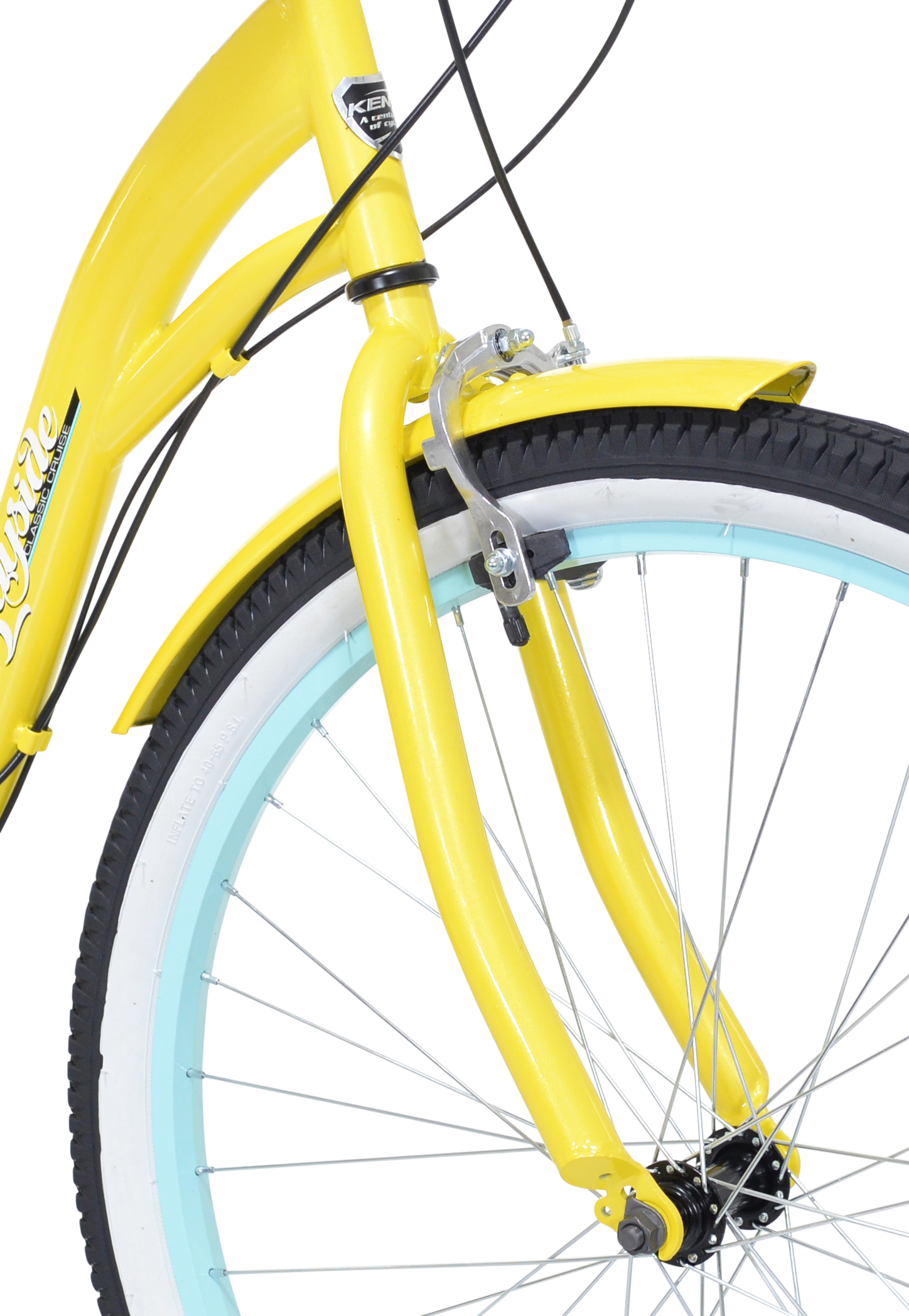 Kent Bicycles 26 in. Bayside Women's Cruiser Bicycle, Yellow - image 4 of 10