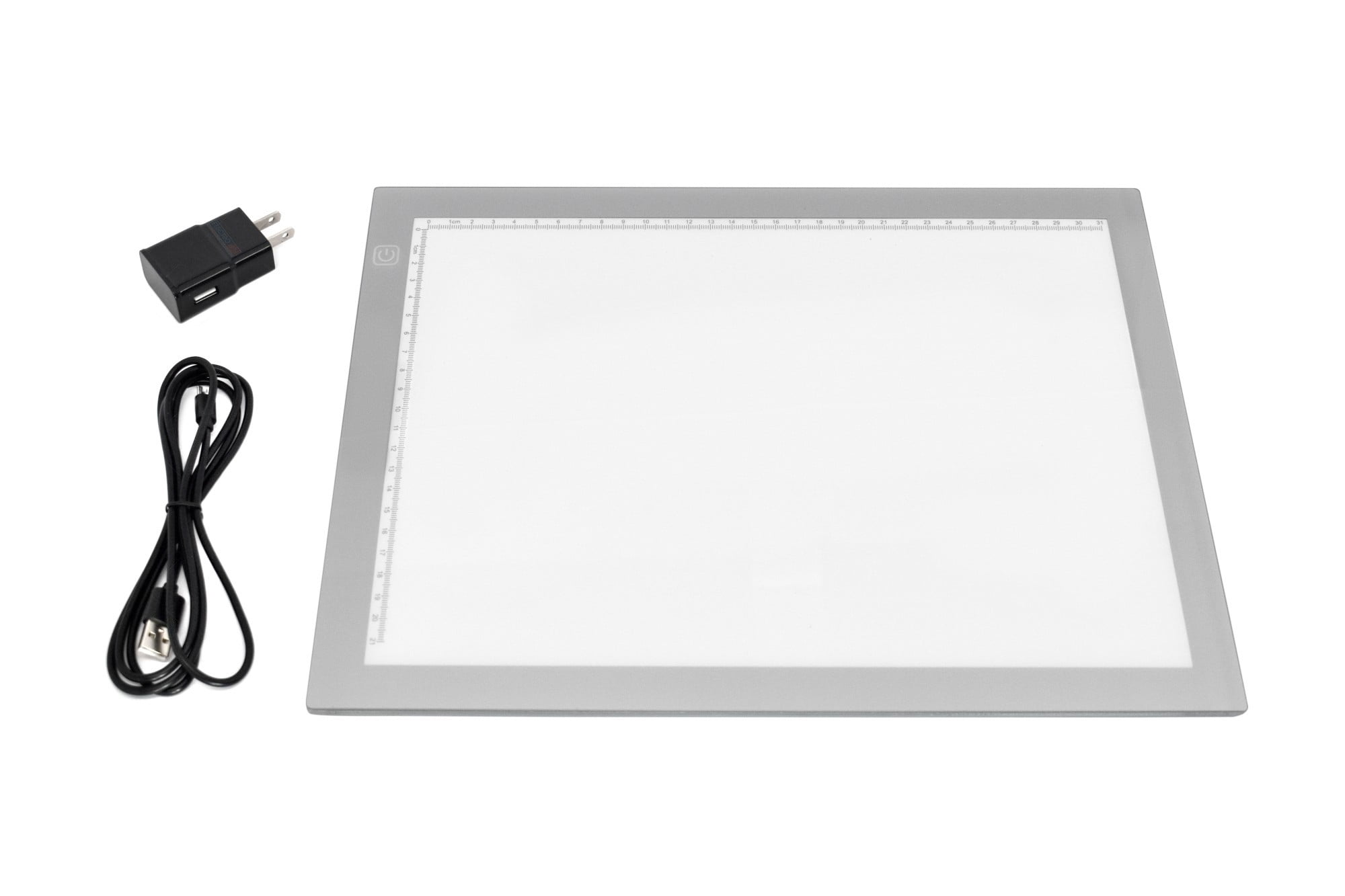 Voilamart A2 Light Pad for Diamond Painting, 3-Level Brightness LED Tracing  Light Board Box, 0.3 Ultra-Thin Artcraft Tattoo Copy Light Pads, 12V AC/DC  Adapter 