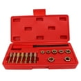 thumbnail image 1 of Thread Chaser Set,15pcs Metric Thread Chaser Rethreader Tap Die Kit Metric Thread Chaser Set Highly Versatile, 1 of 5