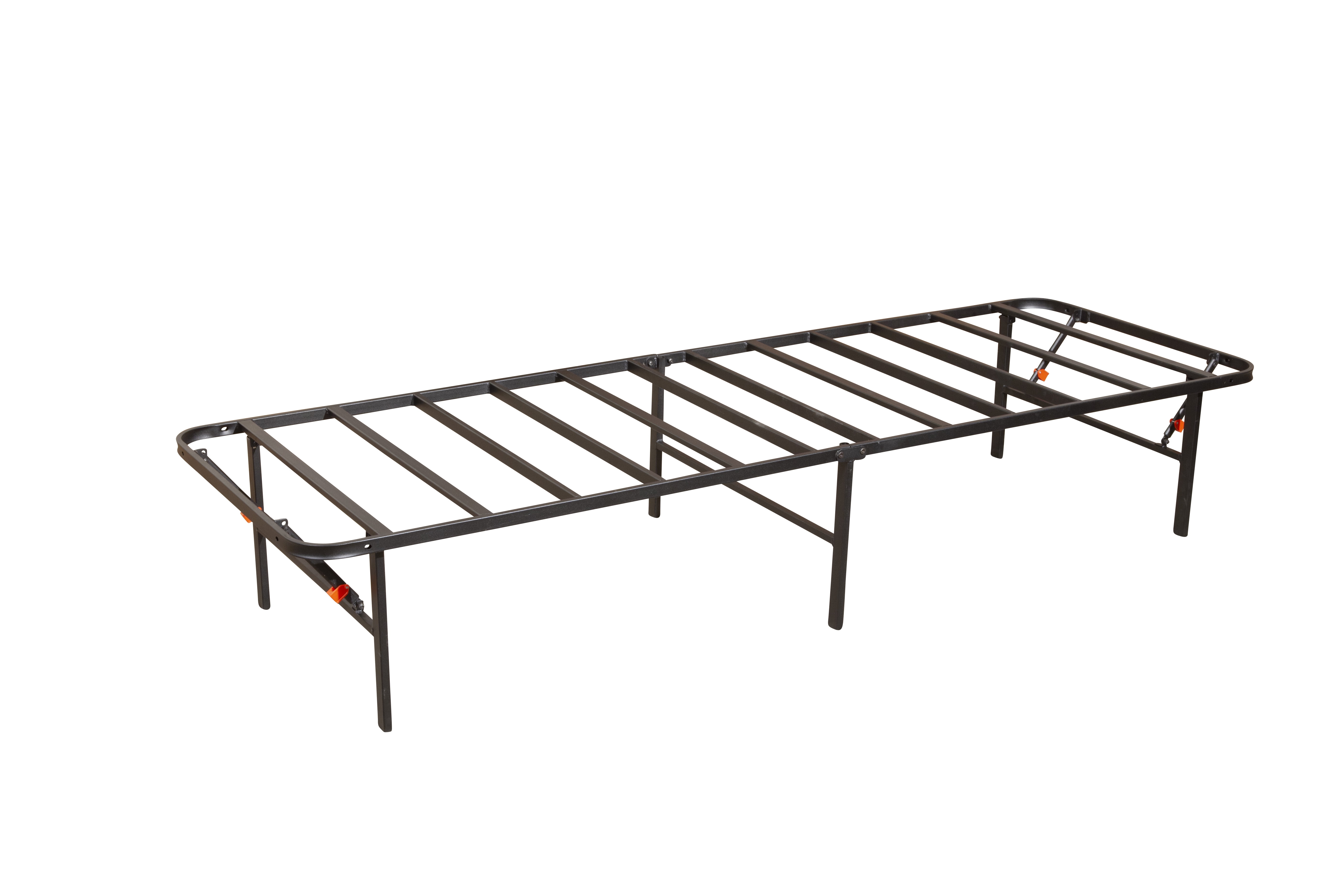 Twin The Bedder Base Platform Black - Hollywood Bed Frame: 1 Year Limited Warranty, Metal Frame, No Tools Assembly