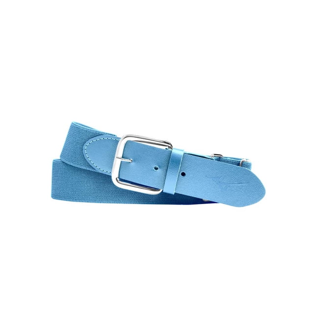 Cinturón de béisbol Mizuno azul claro, talla única
