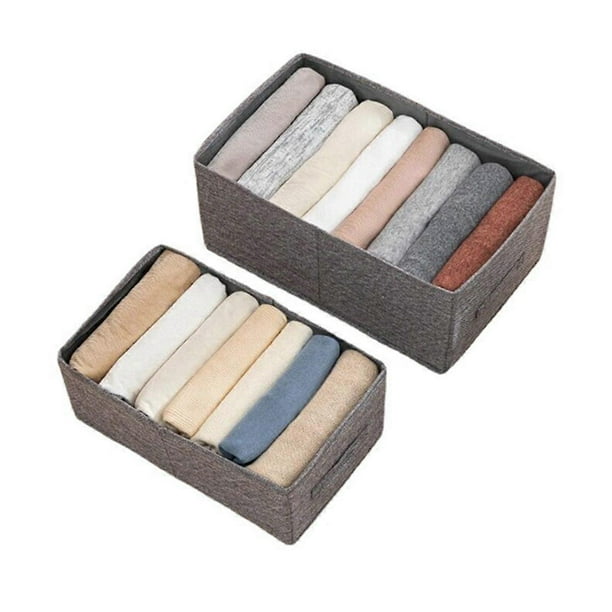 Storage Box Foldable Storage Rack Clothing Organizer Fabric Storage Box Sundrys Cloth Pants Storage Artifact-B