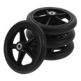 thumbnail image 4 of Minkissy Roue de Rechange pour Fauteuil Roulant Noir PVC Capacité de Charge 4 Pcs, 4 of 6