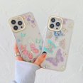 Glitter Clear Phone Case for iPhone 15 Pro Max Case for Women Girls