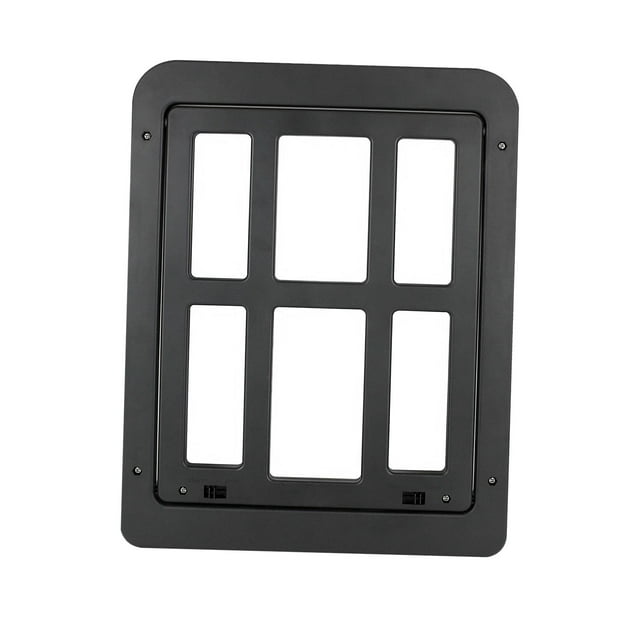 Pet Cat Puppy Dog Door Para Puerta De Seguridad Y Pantalla Zulema Puerta abatible para pantalla