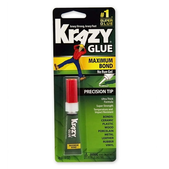 Krazy Glue KG48448MR Maximum Bond Glue Gel, 4-Gram, Each
