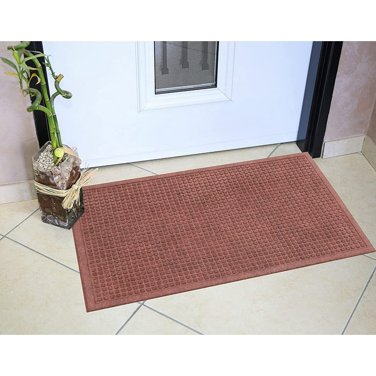 OHWPEAT Indoor Door Mat, 24x36, Non-Slip Absorbent Resist Dirt