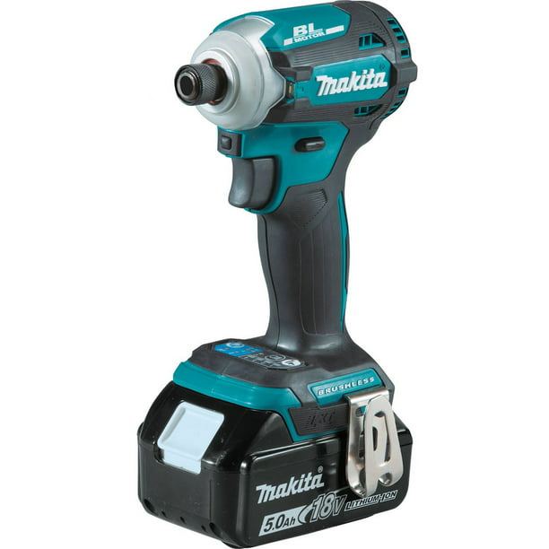 Makita 18V LXT Brushless Lithium-Ion 1/2 in. Cordless Hammer Drill Driver/ Impact Driver (5 Ah) - Walmart.com