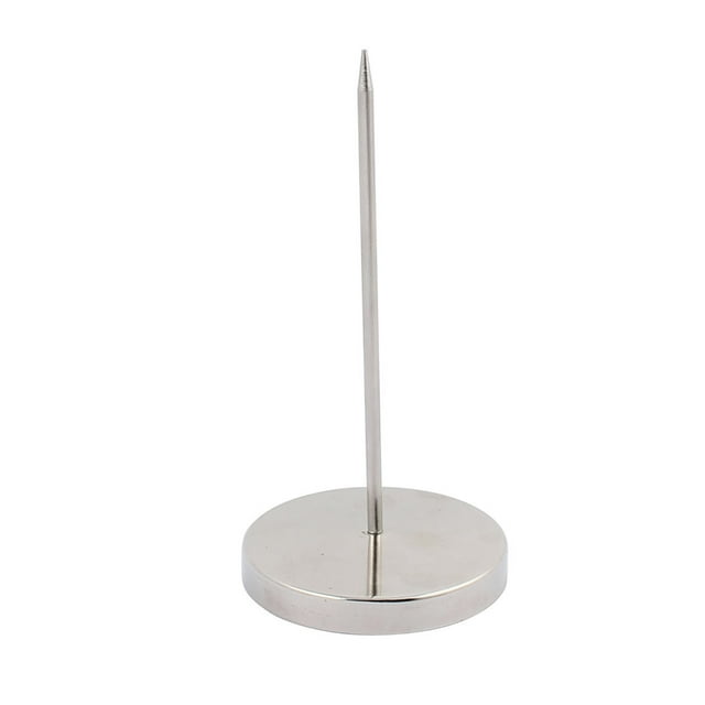 Unique Bargains Fourche à Billets en Métal Courbé pour Comptoir 145mm de Hauteur