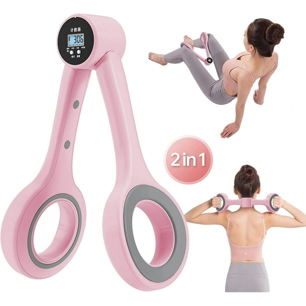 Workout Equipment Inner and Out Thigh Exercise Equipment Thigh Exerciser  Upper Thigh Workout for Women with Counter [2022 Upgraded] 