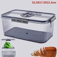 thumbnail image 2 of Caja de Pan Sellada, Contenedor de Almacenamiento de Alimentos de Alimenticio con Temporizador de , Cestas para Pan, Verduras y Frutas., 2 of 5