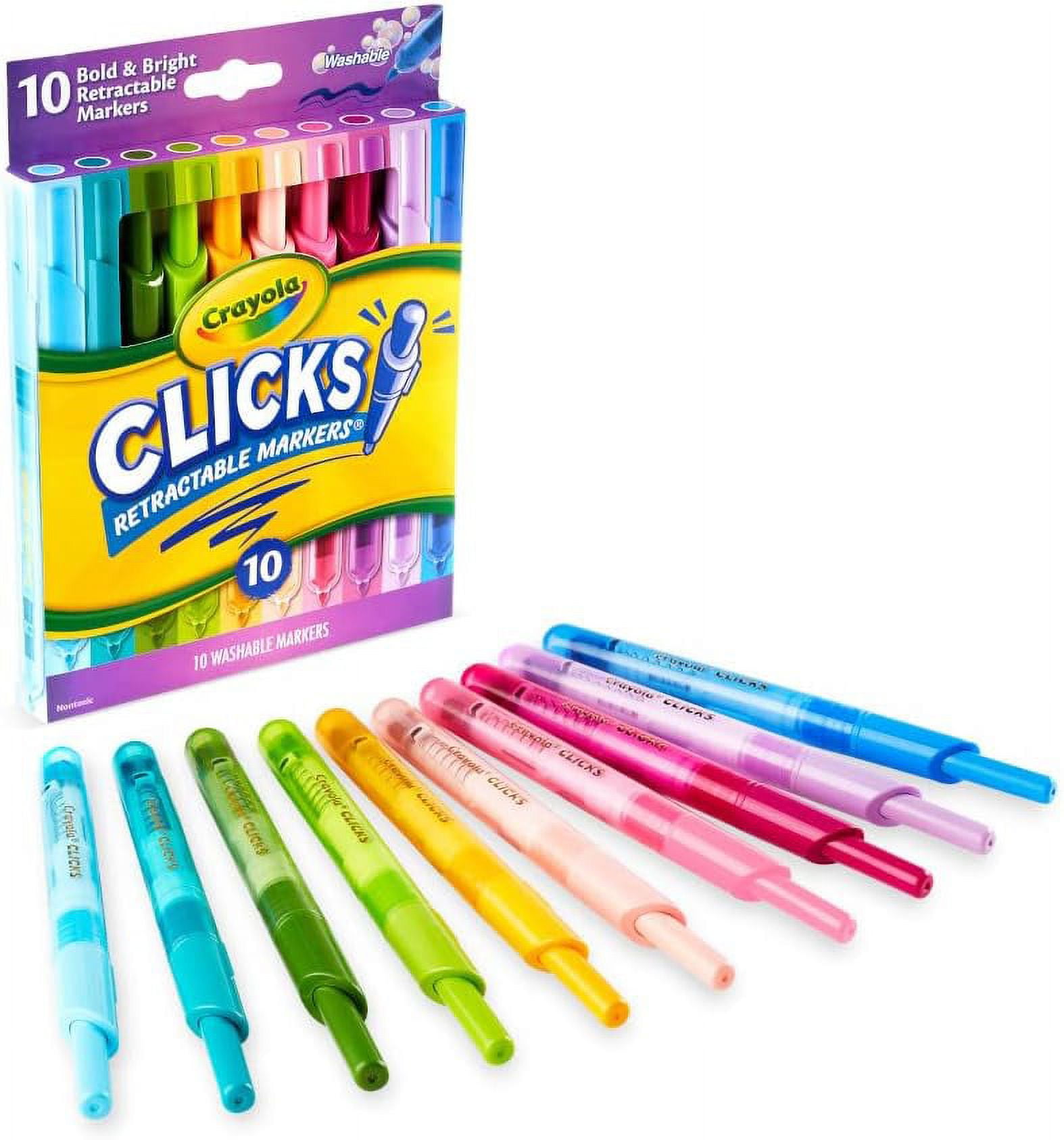 Crayola Original Markers Clásico Colors Marcadores No Tóxico