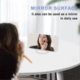thumbnail image 5 of Digital Alarm Clock, 6.6" Large Mirrored LED Clock with Dual USB Charger Ports | Easy Snooze Function | 3 Adjustable Brightness Suitable for Bedroom H, 5 of 5