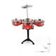 thumbnail image 4 of Batería Infantil de 5 Piezas con Taburete y Baquetas: Instrumento de Percusión para Educación Temprana para Niños y Niñas., 4 of 7