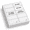 2" x 4" (10-up)-500 Sheets, variant on Half Sheet Self-Adhesive Shipping Labels 8.5" x 5.5" (2-up) 1000 Sheets for Inkjet Printers