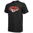 thumbnail image 2 of Men's Majestic Threads Black Kansas City Chiefs Super Bowl LVIII Champions Tri-Blend T-Shirts, 2 of 3