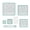 Blue, variant on Ywmsfl 6Pcs Professional Sewing Ruler Set Clear Acrylic Quilting Ruler Patchwork Stencils Measuring Tool for Fabric Cutting