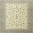 thumbnail image 1 of Ahgly Company Indoor Square Traditional Khaki Green Persian Area Rugs, 7' Square, 1 of 6