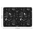 thumbnail image 5 of Black Gothic Cat Dreamcatcher Flannel Non Slip Door Rugs,Washable Door Mats Indoor,Decorative Door Mats,Dirt-Resistant and Absorbent Doormat for Entrance,Bedroom,Kitchen,Bathroom,23.5"x16", 5 of 5