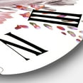 thumbnail image 3 of Designart 1 in Bohemian Wall Clock, 3 of 5