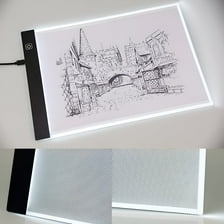 YOUTHINK LED Light Pad, A3 A4 LED Slim Art Craft Drawing Tracing Light ...