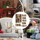 thumbnail image 5 of Calendario de Adviento para amantes de los perros - 24 mini cachorros navideños con lazos colgantes para árbol y decoración, 5 of 6