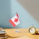 thumbnail image 5 of Mini bandera nacional de Canadá, bandera de escritorio en miniatura para decoración de mesa de oficina, decoración de escritorio para el Día Nacional de Canadá, pequeña pancarta de poliéster, 5 of 7