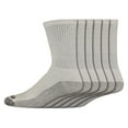 thumbnail image 2 of Genuine Dickies Men's Dri-Tech Crew Socks, 6-Pack, Sizes 6-15, 2 of 5