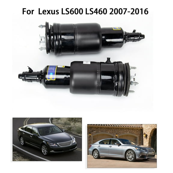 Pair Front L R Air Suspension Shock Absorber Strut For Lexus LS460 LS600h 4WD