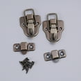 thumbnail image 4 of Alipis 2pcs Gift Box Latches Jewelry Box Packing Buckle Antique Wooden Lock Iron Latch Hook Locks with Keyhole, 4 of 5