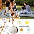 thumbnail image 6 of XXLYY Porch Swing Cushions, Waterproof Swing Replacement Cushions with Backrest and Ties, Garden Bench Seat Cushion, Outdoor Porch Patio Swing Non-Slip Chairs Pad, 6 of 6