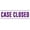 Purple, variant on Printtoo Case Closed Self Inking Rubber Stamp Pre-Inked Office Stamp- Home Office Business Stationery, 47 x 20 mm Black