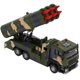 thumbnail image 1 of Juguete modelo de vehículo militar de misiles con sonido y luz - Coche cohete extraíble para niños, 1 of 10