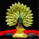 thumbnail image 3 of Figuras decorativas de estatua de pavo real, decoración moderna del hogar, artículos de decoración para estanterías, sala de estar C, 3 of 9