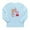 Sky Blue, variant on CafePress - Peppa Pig: Even Bigger Sister Long Sleeve Infant T Shirt - Long Sleeve Infant T-Shirt