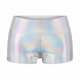 thumbnail image 5 of Pantalones Cortos de Verano para Mujeres de Color Sólido Perforado con Bordes Pantalones Casuales con Bolsillos, 5 of 6