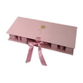thumbnail image 3 of Abbracc Mom Empty Flower Gift Box Packaging Box Lightweight Versatile 16.9x7x2.6inch Pink, 3 of 9