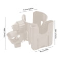thumbnail image 2 of Universal Stroller Cup Holder with Phone Holder, Bike Cup Holder, Cup Holder for Strollers, 2-in-1 Cup Phone Holder for Stroller Bike Wheelchair Walker Accessory, 2 of 6