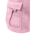 thumbnail image 6 of J. METHOD Men’s Cargo Shorts Active Casual Comfy Workout Gym Elastic Drawstring Fleece Pockets Sweat Pants NEMP07 Pink 5XL, 6 of 6