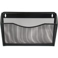 thumbnail image 3 of Torubia 3 Pack Mesh Wall Mounted File Holder Hanging Wall File Organizers for Home and Office,Black, 3 of 5