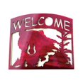 thumbnail image 1 of Peterson Artwares PH1703 Welcome Bear Metal Wall Art, 1 of 1