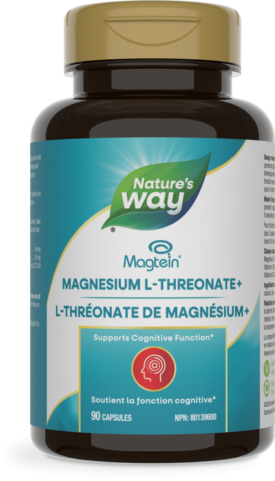 Nature's Way Magnesium L-Threonate Plus 90 caps